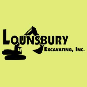 Essential High Viz Long Sleeve Core Blend Tee Design