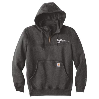 Carhartt® Rain Defender® Paxton Heavyweight Hooded Zip Mock Sweatshirt Thumbnail
