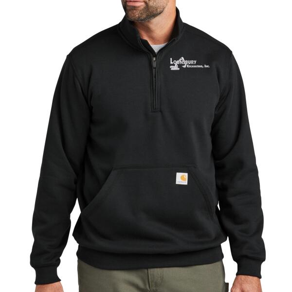 Carhartt® Midweight 1/4-Zip Mock Neck Sweatshirt Thumbnail