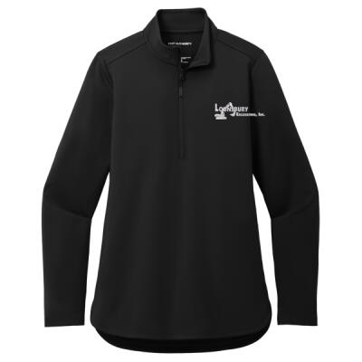 Port Authority® Women's C-FREE® Double Knit 1/4-Zip Thumbnail