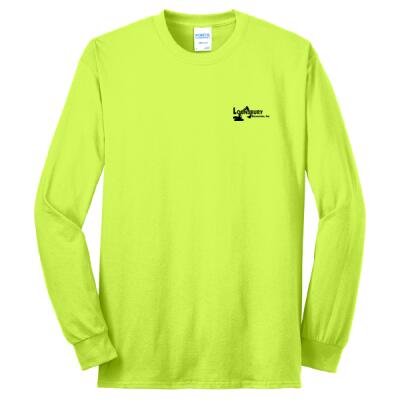 Essential High Viz Long Sleeve Core Blend Tee Thumbnail